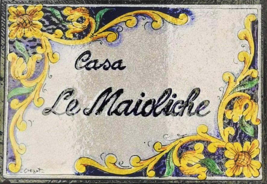 Casa Le Maioliche Apartment Джардини Наксос Екстериор снимка